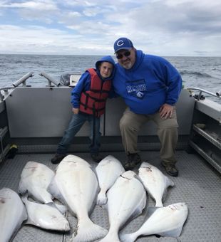 Halibut heaven in Alaska's Cook Inlet!